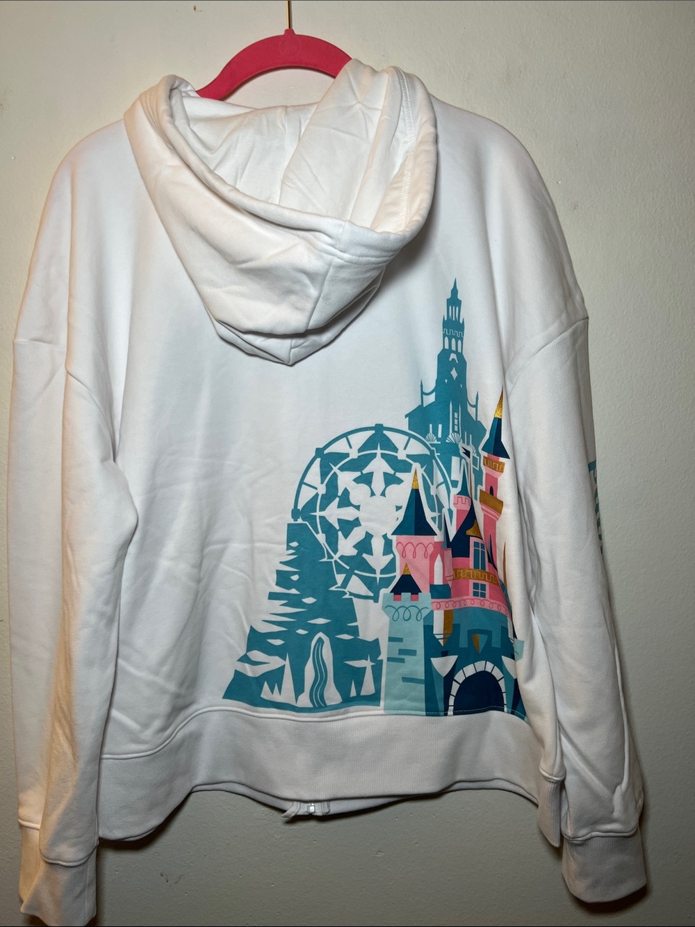 Disneyland zip up hoodie. Size XL. - Picture 6 of 8